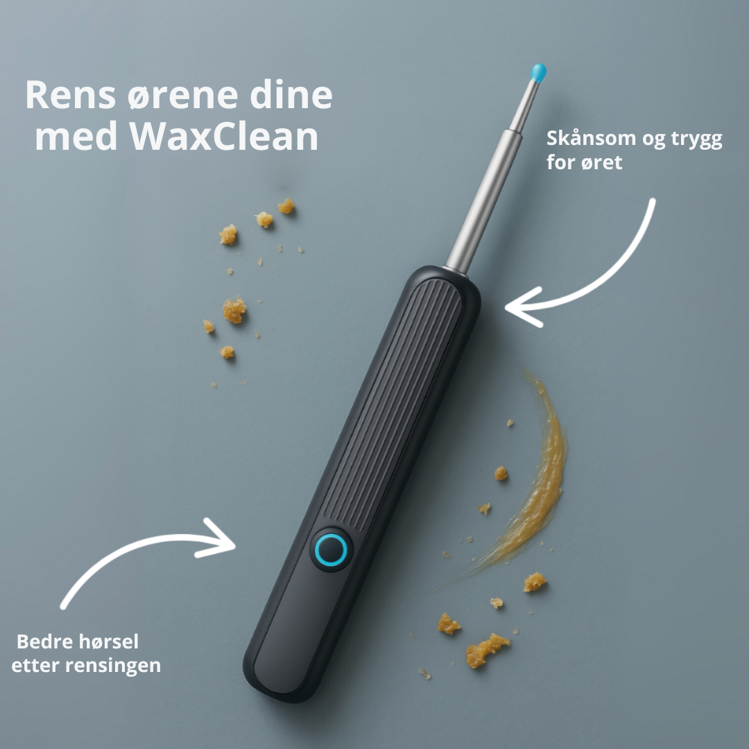 WaxClean™ - Smart ørevasker med avansert teknologi