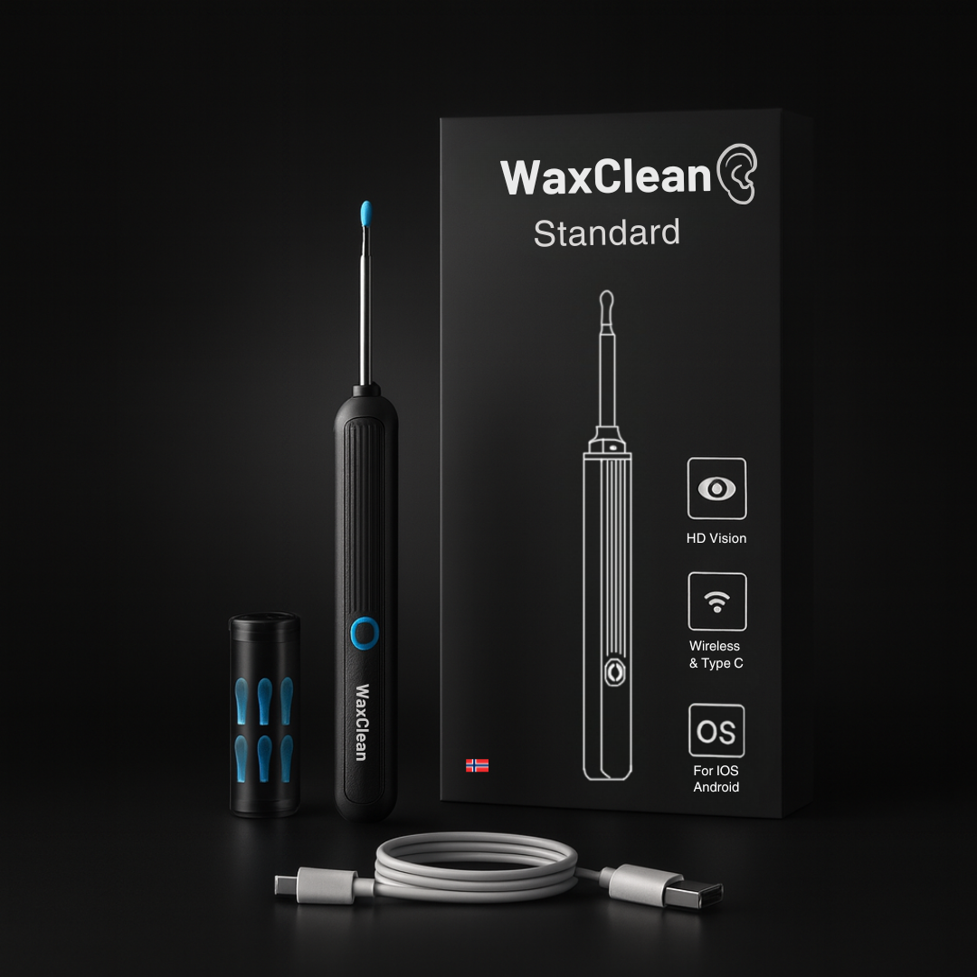 WaxClean™ - Smart ørevasker med avansert teknologi