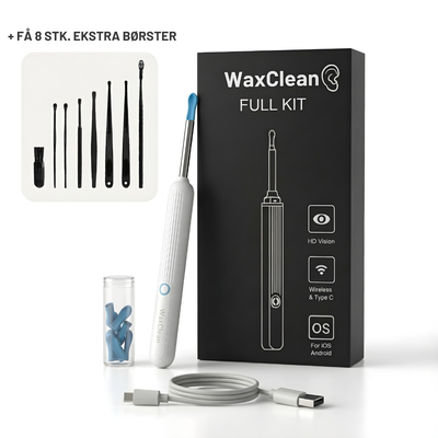 WaxClean™ - Smart ørevasker med avansert teknologi
