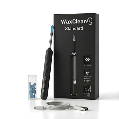 WaxClean™ - Smart ørevasker med avansert teknologi