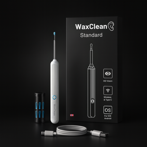 WaxClean™ - Smart ørevasker med avansert teknologi
